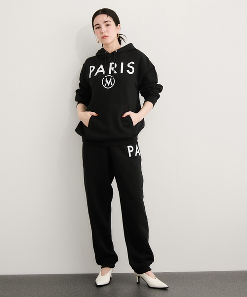 le cercle ADAM ET ROPE'(ルセルクルアダムエロペ)の「【Regency works(リージェンシーワークス)】PARIS SWEAT PANTS(その他パンツ・レディース・ブラック系その他/ホワイト系その他2・FREE)」の4枚目の写真
