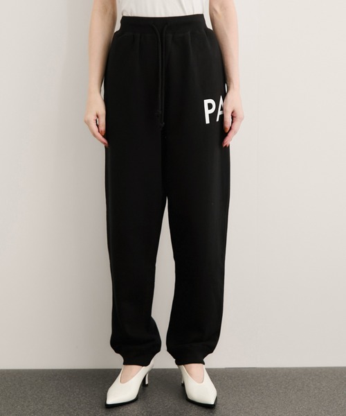 le cercle ADAM ET ROPE'(ルセルクルアダムエロペ)の「【Regency works(リージェンシーワークス)】PARIS SWEAT PANTS(その他パンツ・レディース・ブラック系その他/ホワイト系その他2・FREE)」の6枚目の写真