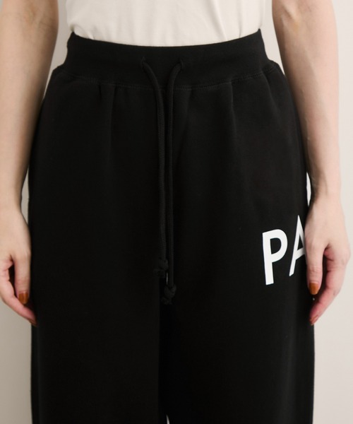 le cercle ADAM ET ROPE'(ルセルクルアダムエロペ)の「【Regency works(リージェンシーワークス)】PARIS SWEAT PANTS(その他パンツ・レディース・ブラック系その他/ホワイト系その他2・FREE)」の9枚目の写真