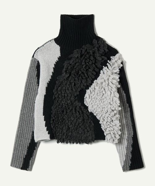 セール】Landscape Intarsia Knit Top（ニット/セーター）｜leinwande