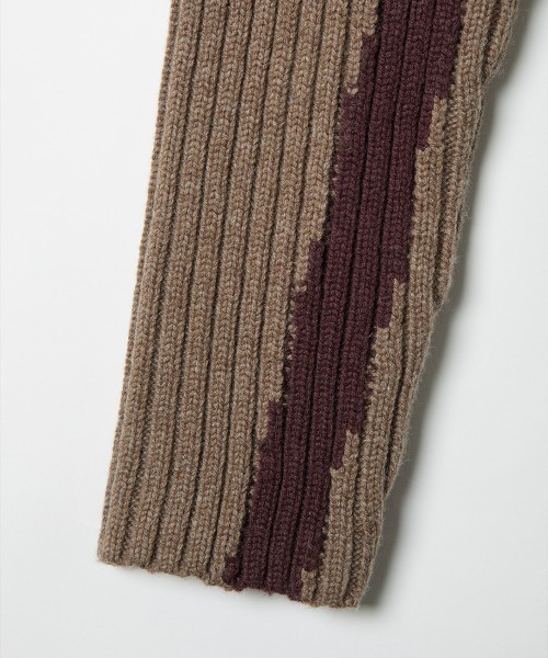 leinwande（ラインヴァンド）の「Landscape Intarsia Knit Top（ニット/セーター・レディース・ホワイト/ブラウン/ブラック・ONE SIZE）」の14枚目の写真