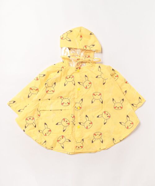 セール】monpoke モンポケ レインポンチョ ピカチュウ ポケッタブル 総