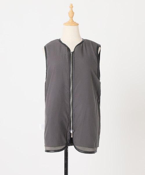 追加2》シープフェイクファージップベスト（ブルゾン）｜JOURNAL