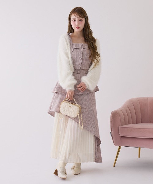 LouLoumei】ツイードセットアップ（アンサンブル）｜one after another