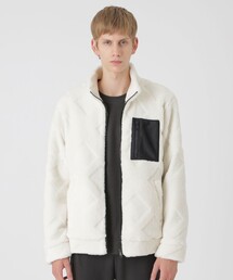 ブルーレーベル　クレストブリッジ　ボアブルゾン BLUE LABEL CRESTBRIDGE（ブルーレーベルクレストブリッジ）の