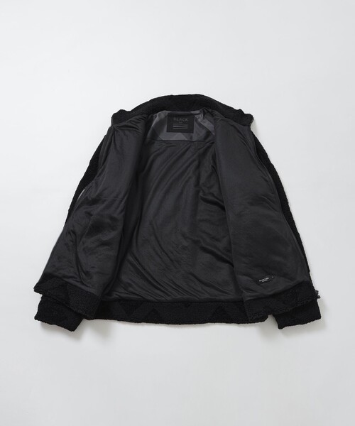専用　ブルゾン　ブラック SILK-BACK STAND COLLAR ZIP JACKET(ST.1378) | ブルゾン ssstein