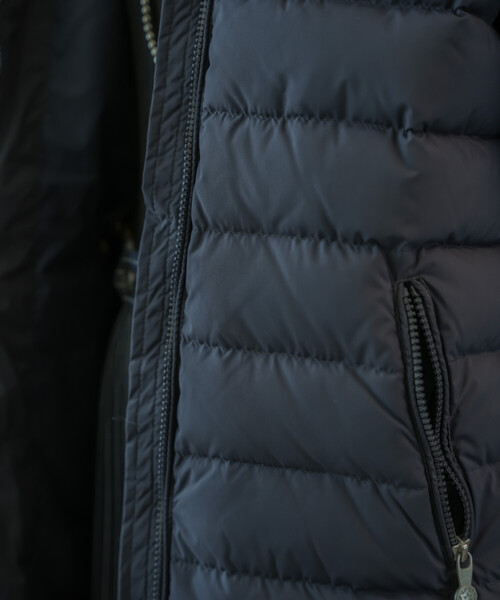 FREAK'S STORE(フリークスストア)の「PYRENEX/ピレネックス SPOUTNIC LONG SOFT 2 / スプートニックロングソフト2 / HWU063(ダウンジャケット/コート・レディース・ブラック/ネイビー・36/38/40)」の14枚目の写真