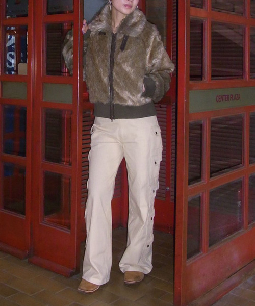 Oriens JOURNAL STANDARD(オリエンス ジャーナルスタンダード)の「ポケットデザインパンツ(その他パンツ・レディース・ベージュ/ライトグリーン・36/38)」の1枚目の写真