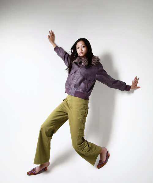 Oriens JOURNAL STANDARD(オリエンス ジャーナルスタンダード)の「ポケットデザインパンツ(その他パンツ・レディース・ベージュ/ライトグリーン・36/38)」の6枚目の写真