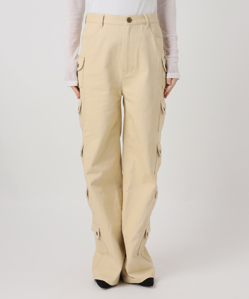 Oriens JOURNAL STANDARD(オリエンス ジャーナルスタンダード)の「ポケットデザインパンツ(その他パンツ・レディース・ベージュ/ライトグリーン・36/38)」の8枚目の写真