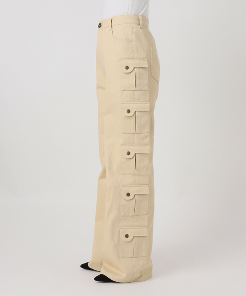 Oriens JOURNAL STANDARD(オリエンス ジャーナルスタンダード)の「ポケットデザインパンツ(その他パンツ・レディース・ベージュ/ライトグリーン・36/38)」の9枚目の写真