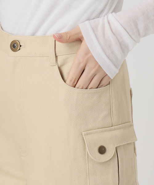 Oriens JOURNAL STANDARD(オリエンス ジャーナルスタンダード)の「ポケットデザインパンツ(その他パンツ・レディース・ベージュ/ライトグリーン・36/38)」の14枚目の写真