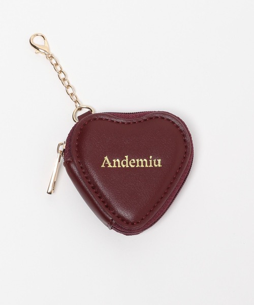 Andemiu(アンデミュウ)の「ハート&パールチャーム610578(チャーム・レディース・ブラック/ボルドー・FREE)」の16枚目の写真