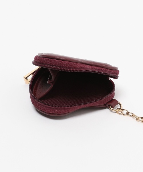 Andemiu(アンデミュウ)の「ハート&パールチャーム610578(チャーム・レディース・ブラック/ボルドー・FREE)」の7枚目の写真