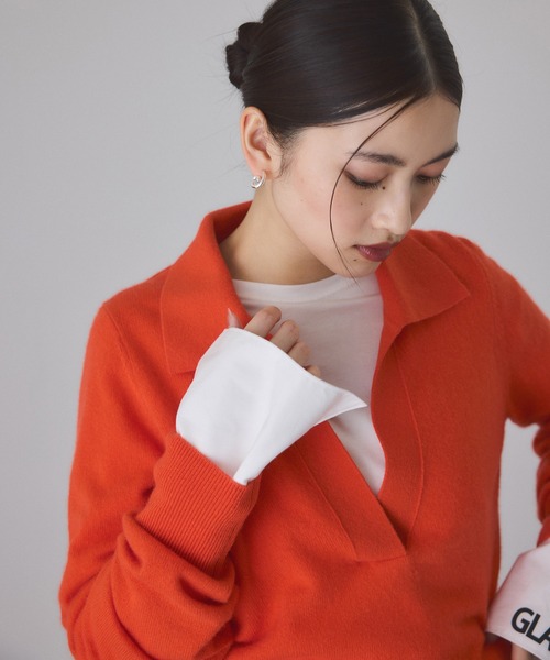 セール】カシミヤポロニット（ニット/セーター）｜ADAM ET ROPE