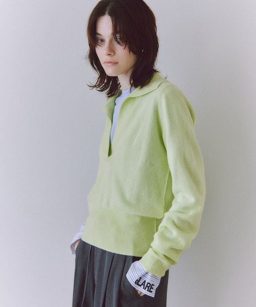 セール】カシミヤポロニット（ニット/セーター）｜ADAM ET ROPE