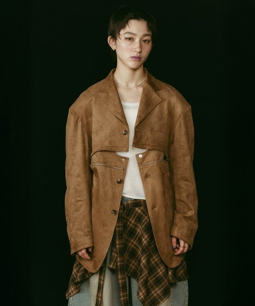 クヌースマーフ　ジッケットアウター Knuth Marf（クヌースマーフ）の「Knuth Marf denim over shirt