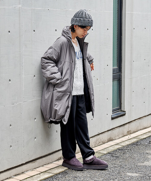 FREAK'S STORE ブラック　モンスターパーカー　ダウン　プリマロフト FREAK'S STORE（フリークスストア）の「PRIMALOFT モンスターパーカー