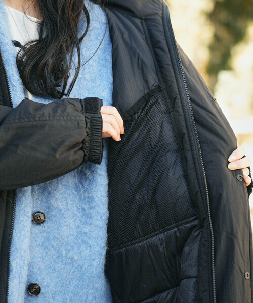 FREAK'S STORE(フリークスストア)の「PRIMALOFT モンスターパーカー ロング/プリマロフト(ダウンジャケット/コート・レディース・その他/オリーブ/ブラック/ブラウン・MEDIUM/SMALL)」の21枚目の写真
