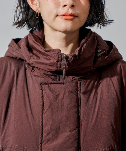 FREAK'S STORE(フリークスストア)の「PRIMALOFT モンスターパーカー ロング/プリマロフト(ダウンジャケット/コート・レディース・その他/オリーブ/ブラック/ブラウン・MEDIUM/SMALL)」の8枚目の写真