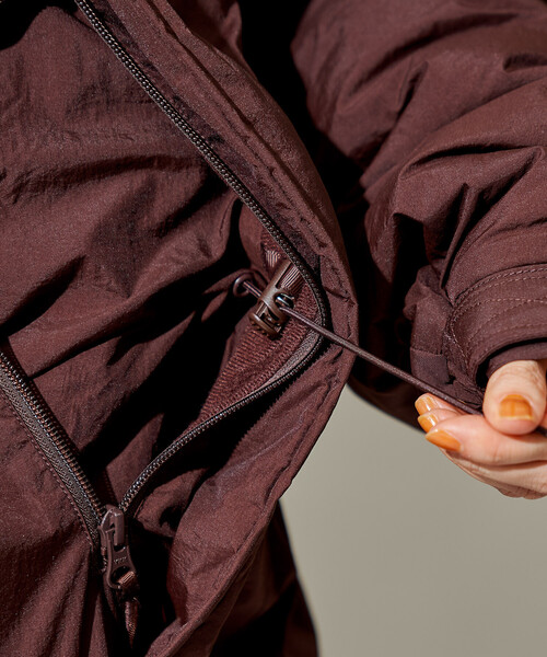 FREAK'S STORE(フリークスストア)の「PRIMALOFT モンスターパーカー ロング/プリマロフト(ダウンジャケット/コート・レディース・その他/オリーブ/ブラック/ブラウン・MEDIUM/SMALL)」の11枚目の写真