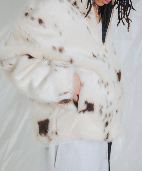 FR(13)NDS（フレンズ）の「FR(13)NDS /フレンズ/FAKE FUR HOOD BZ（ブルゾン・メンズ・ホワイト系2・M/L）」の11枚目の写真