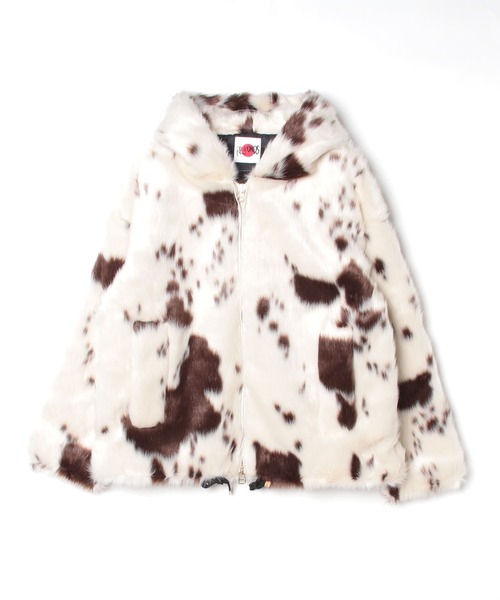 FR(13)NDS（フレンズ）の「FR(13)NDS /フレンズ/FAKE FUR HOOD BZ（ブルゾン・メンズ・ホワイト系2・M/L）」の2枚目の写真