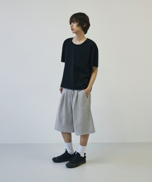 SIGNATURE（シグネチャ）の「ツータックレギュラーバミューダトレーニングパンツ[グレー]（その他パンツ・レディース・その他・LARGE/MEDIUM）」の5枚目の写真
