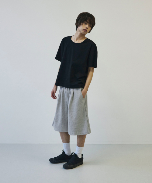 SIGNATURE（シグネチャ）の「ツータックレギュラーバミューダトレーニングパンツ[グレー]（その他パンツ・レディース・その他・LARGE/MEDIUM）」の6枚目の写真