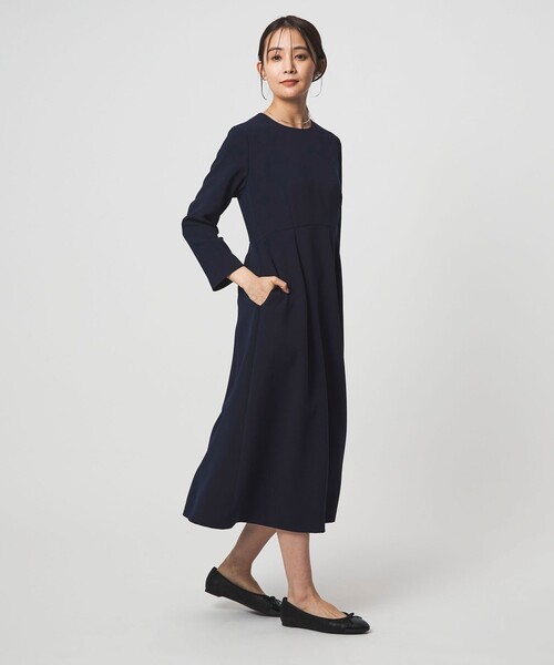 size SHORTあり］ソデレース 2WAY ワンピース（ワンピース）｜green