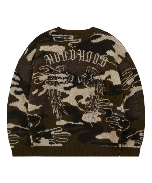 HOODHOOD(フッドフッド)の「エイリアンハンズカモニットカーキ(ニット/セーター・レディース・その他・1/2)」の6枚目の写真