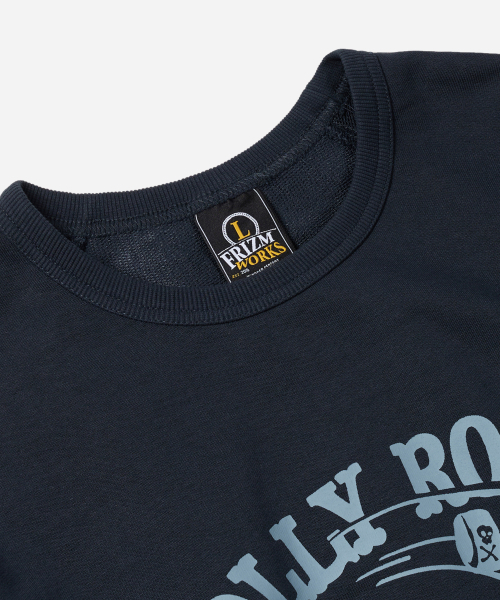 FRIZMWORKS(フリズムワークス)の「JOLLY ROGER MOBYDICK SWEATSHIRT _ NAVY(スウェット・メンズ・その他・SMALL/MEDIUM/LARGE/X-LARGE)」の4枚目の写真