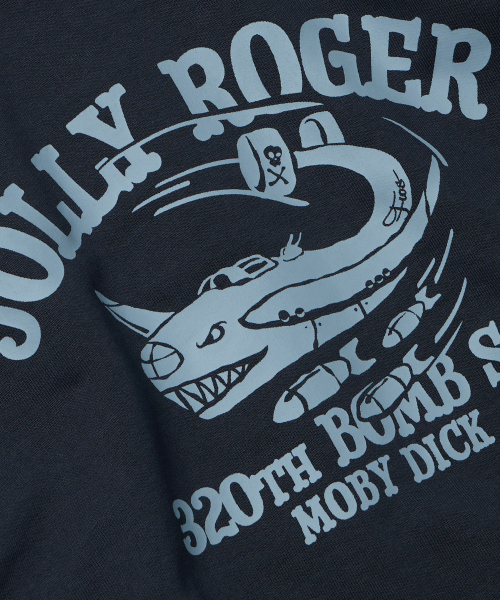 FRIZMWORKS(フリズムワークス)の「JOLLY ROGER MOBYDICK SWEATSHIRT _ NAVY(スウェット・メンズ・その他・SMALL/MEDIUM/LARGE/X-LARGE)」の5枚目の写真