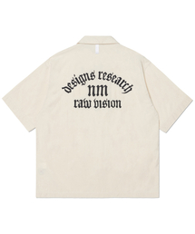 NOMANUAL | R.V BOWLING SHIRT - CREAM(シャツ/ブラウス)