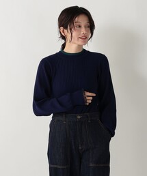 Afternoon Tea | レイヤード風プルオーバーニット(ニット/セーター)