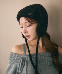 TITTY&CO. | 耳当て付きループニット帽(ニットキャップ/ビーニー)