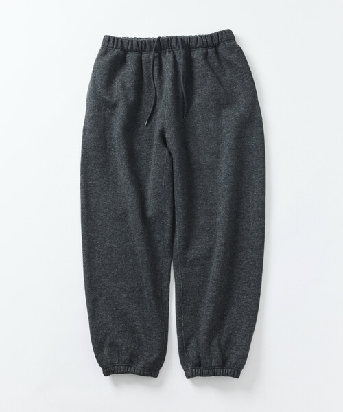 FREAK'S STORE（フリークスストア）の「リラックスフィット ウォッシャブル ウール コットン スウェットパンツ（スウェットパンツ・メンズ・チャコールグレー/オフホワイト/グレー・MEDIUM/LARGE）」の16枚目の写真
