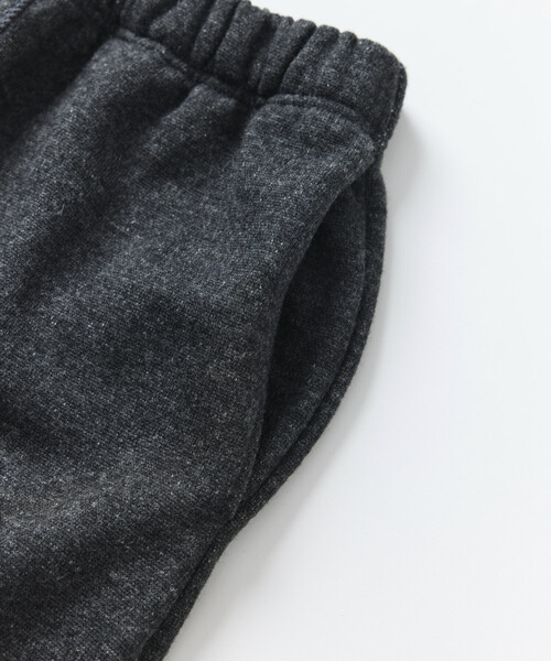 FREAK'S STORE（フリークスストア）の「リラックスフィット ウォッシャブル ウール コットン スウェットパンツ（スウェットパンツ・メンズ・チャコールグレー/オフホワイト/グレー・MEDIUM/LARGE）」の13枚目の写真