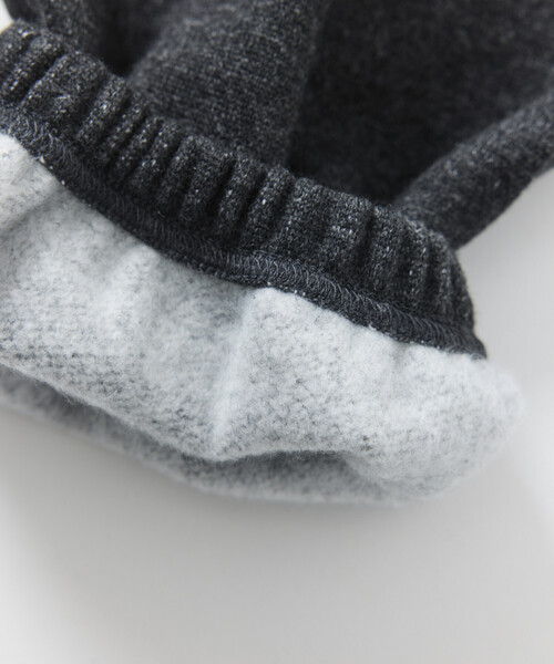 FREAK'S STORE（フリークスストア）の「リラックスフィット ウォッシャブル ウール コットン スウェットパンツ（スウェットパンツ・メンズ・チャコールグレー/オフホワイト/グレー・MEDIUM/LARGE）」の10枚目の写真