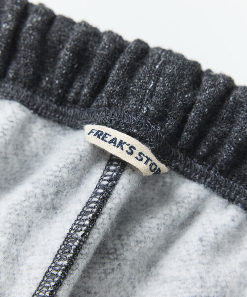 FREAK'S STORE（フリークスストア）の「リラックスフィット ウォッシャブル ウール コットン スウェットパンツ（スウェットパンツ・メンズ・チャコールグレー/オフホワイト/グレー・MEDIUM/LARGE）」の9枚目の写真