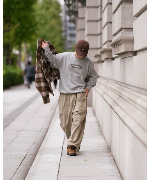 CIASU(シアス)の「レトロチェックシャツブルゾン(ニット/セーター・メンズ・ブラック/ブラウン・LARGE/MEDIUM)」の11枚目の写真