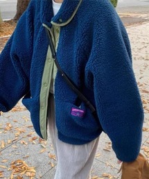 ONEP STAR（ワンピスター）の「リバーシブルフリースジャケット（ブルゾン）」