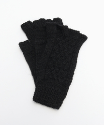Black Sheep | 【BLACK SHEEP / ブラックシープ】 HandKnit Cable Glove(手袋)