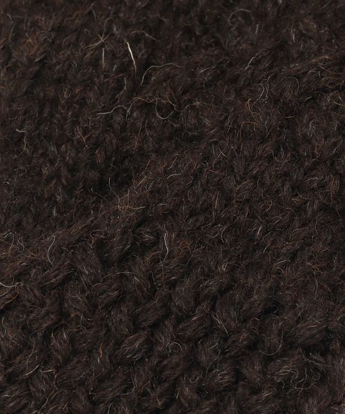 Black Sheep(ブラックシープ)の「【BLACK SHEEP / ブラックシープ】 HandKnit Cable Glove(手袋・メンズ・イエロー/ブラウン/ブラック/チャコールグレー/ブルー・FREE)」の15枚目の写真