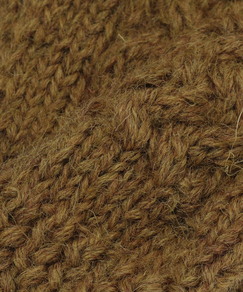 Black Sheep(ブラックシープ)の「【BLACK SHEEP / ブラックシープ】 HandKnit Cable Glove(手袋・メンズ・イエロー/ブラウン/ブラック/チャコールグレー/ブルー・FREE)」の17枚目の写真