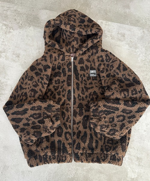 shrita(シュリータ)の「総柄ボアブルゾン(ブルゾン・キッズ・グリーン系その他/ブラウン系その他・FREE)」の11枚目の写真