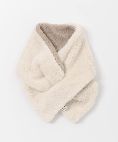 URBAN RESEARCH DOORS(アーバンリサーチドアーズ)の「ボアリバーシブルマフラー(KIDS)(その他・キッズ・グレー系その他/ブルー/パープル・ONE)」の15枚目の写真