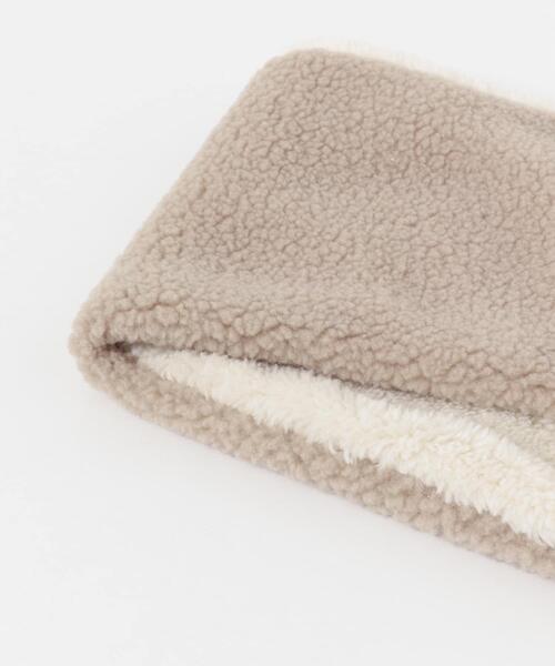 URBAN RESEARCH DOORS(アーバンリサーチドアーズ)の「ボアリバーシブルマフラー(KIDS)(その他・キッズ・グレー系その他/ブルー/パープル・ONE)」の16枚目の写真