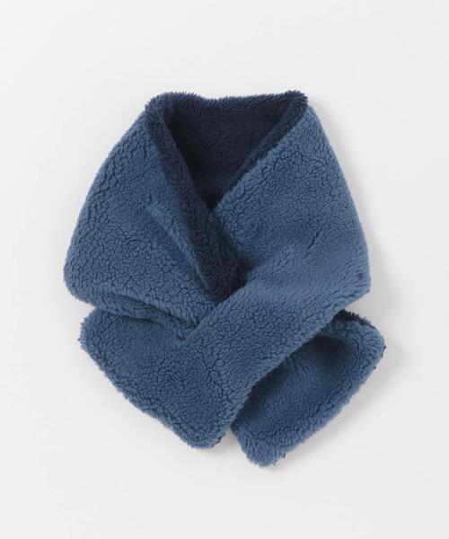 URBAN RESEARCH DOORS(アーバンリサーチドアーズ)の「ボアリバーシブルマフラー(KIDS)(その他・キッズ・グレー系その他/ブルー/パープル・ONE)」の5枚目の写真