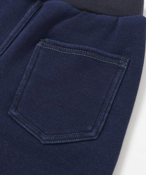 SLAP SLIP(スラップスリップ)の「グングンのぼるよはたらくくるま刺しゅうロングパンツ(80~130cm)(デニムパンツ・キッズ・ネイビー/ブルー・90cm/80cm/100cm/130cm/110cm/120cm)」の9枚目の写真